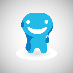 Dental care design. health concept. medical care icon