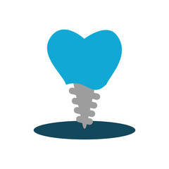 Dental care design. health concept. medical care icon