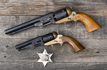 Old Western Guns.