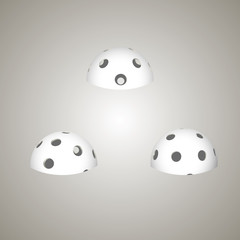 floorball ball for logo the team