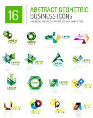 Abstract business icons