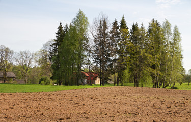 Countryside landscape.