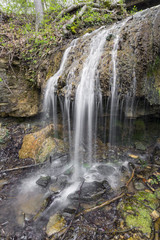 Patty's Falls, a waterfall in the Englewood Reserve near Dayton, Ohio