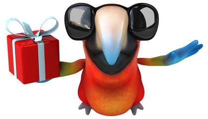 Fun parrot
