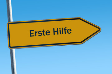 Schild 65 - Erste Hilfe