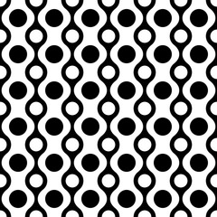 Seamless Curved Shape Pattern