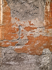 plaster concrete wall