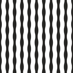 Ribbon seamless pattern. Fashion graphics background design. Modern stylish texture for wrapping, wallpaper, website, blog etc. Monochrome template for prints, textiles, apparel. VECTOR Illustration