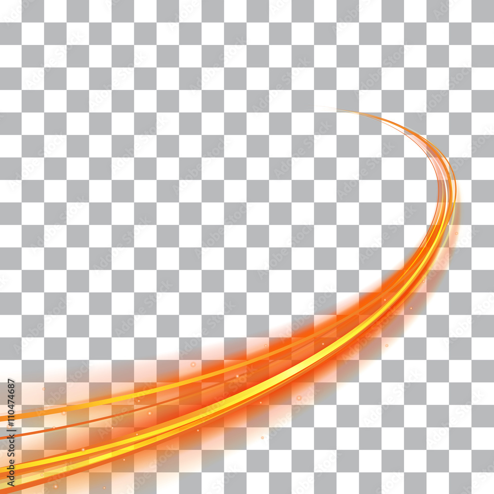 Poster vector light glowing effect on isolated background
