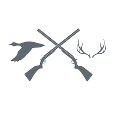 hunting club logo icon