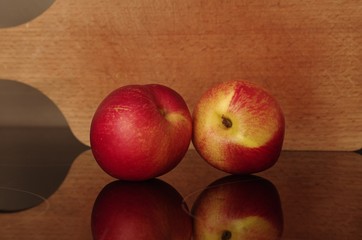 Nettarine nocepesche in cucina