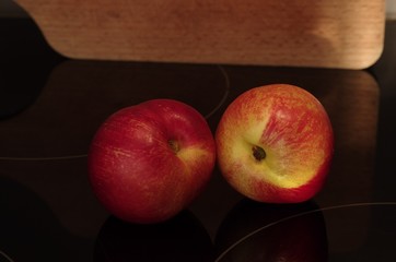 Nettarine nocepesche  in cucina