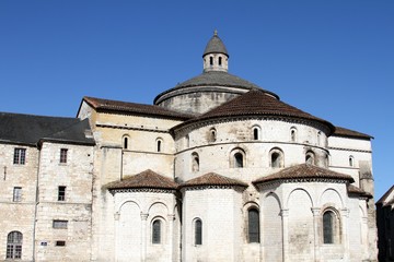 Fototapeta na wymiar abbaye sainte Marie à Souillac sur Dordogne,Lot