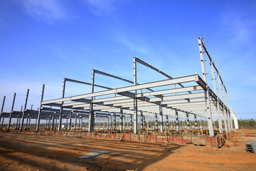 Steel frame structure