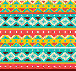 Abstract geometric seamless pattern for leaflets, prints, banners, web design, invitations, mock ups, backgrounds, business cards