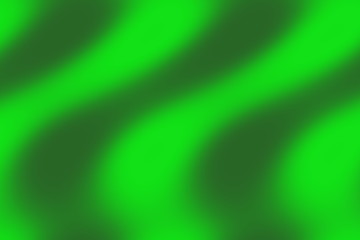 Illustration of dark green and light green waves