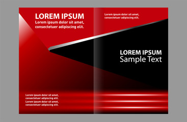 Fototapeta premium Template for advertising 
