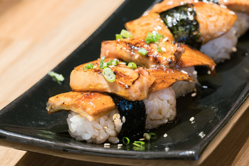 Foie gras  sushi
