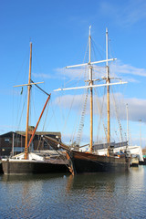 Tall Ships in Gloucester Dock