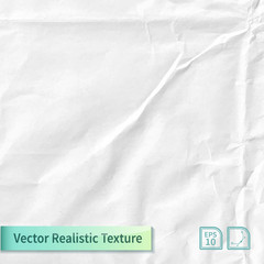 Vector wrapping paper photo texture with wrinkles for your design