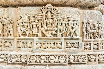 Relief, Jain Tempel Ranakpur