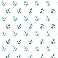 Seamless pattern background anchor design