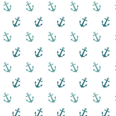 Seamless pattern background anchor design