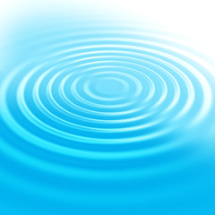 Water ripples abstract background