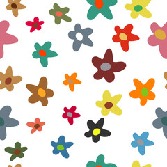 Fototapeta na wymiar flowers pattern