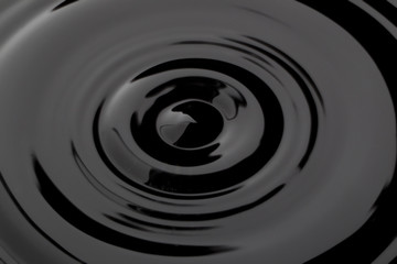 circular waves on dark water