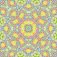 Bright colorful background with abstract pattern