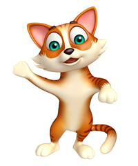 fun cat funny cartoon character