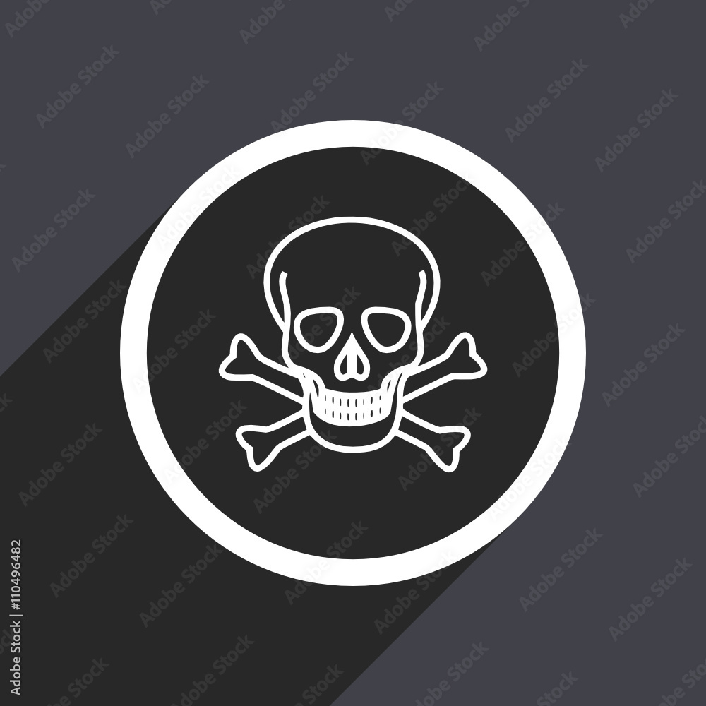 Poster flat design vector icon