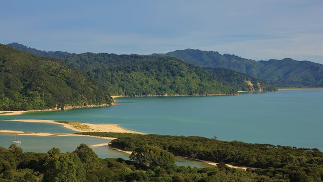 Awaroa Inlet, bay in the Abel Tasman National Park