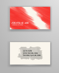 Creative business card templates.