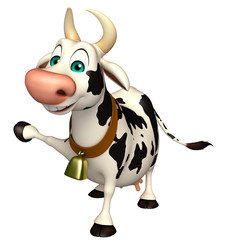 fun Cow funny cartoon character