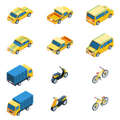 Transport Isometric Set