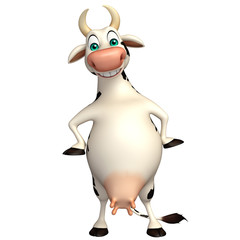 fun Cow funny cartoon character
