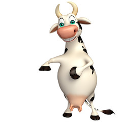 fun Cow funny cartoon character