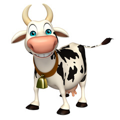 fun Cow funny cartoon character
