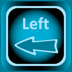 Icon blue to the left