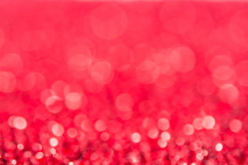 Red bokeh holiday textured Christmas decorations background