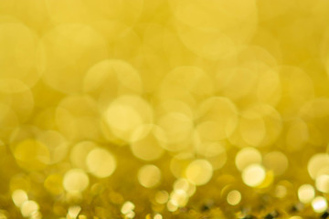 Gold spring or summer, Christmas Glittering background.Holiday a
