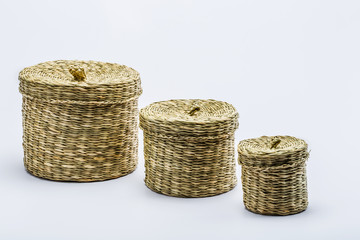wicker containers