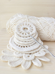 vintage elements of Irish crochet