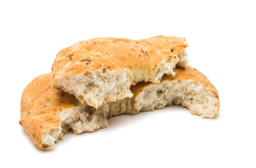 tortilla bread isolated