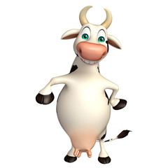 fun Cow funny cartoon character
