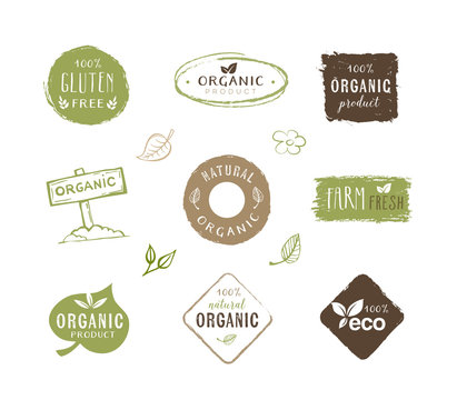 Eco Labels - Stickers, Healthy Lifestyle