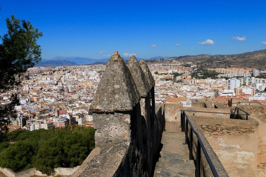 SEEN ON THE ALMER&iacute;A CITY SINCE THE TOWER SINCE THE FORTRESS ALCAZABA 
