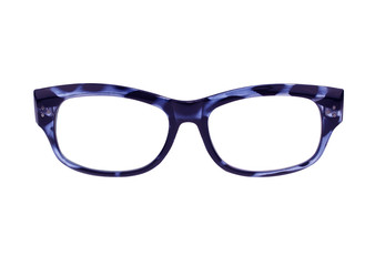 Eyeglasses isolated on white background.
